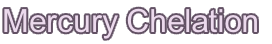 Mercury Chelation